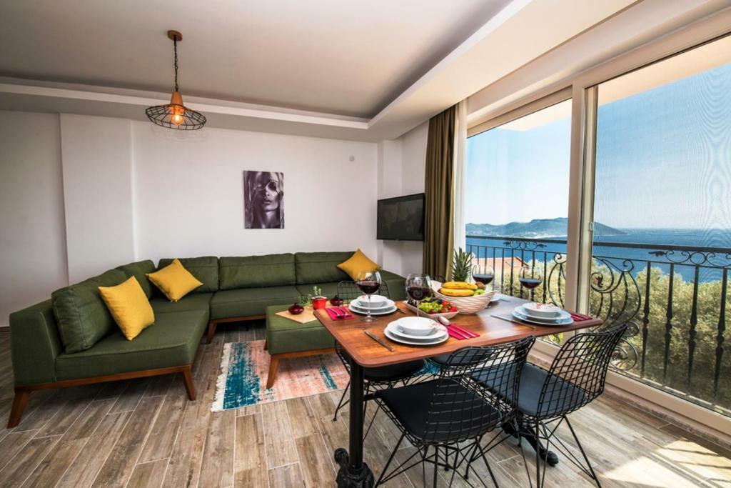 Panorama Kaş Apart Otel Bagian luar foto