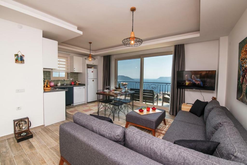 Panorama Kaş Apart Otel Bagian luar foto