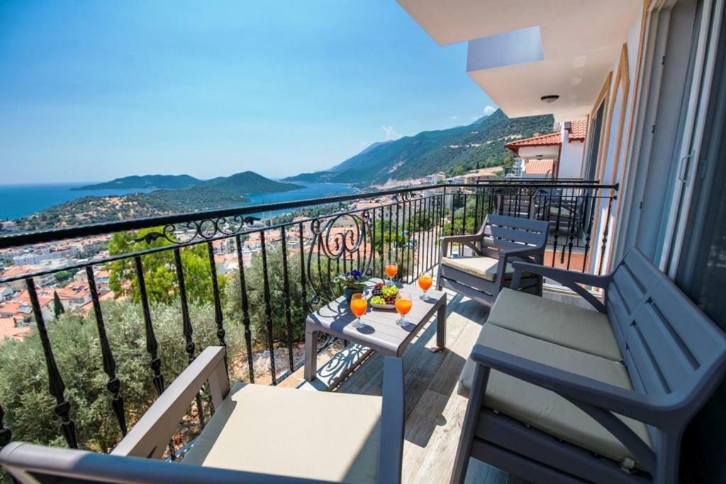 Panorama Kaş Apart Otel Bagian luar foto