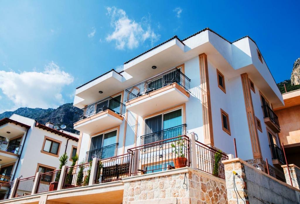 Panorama Kaş Apart Otel Bagian luar foto